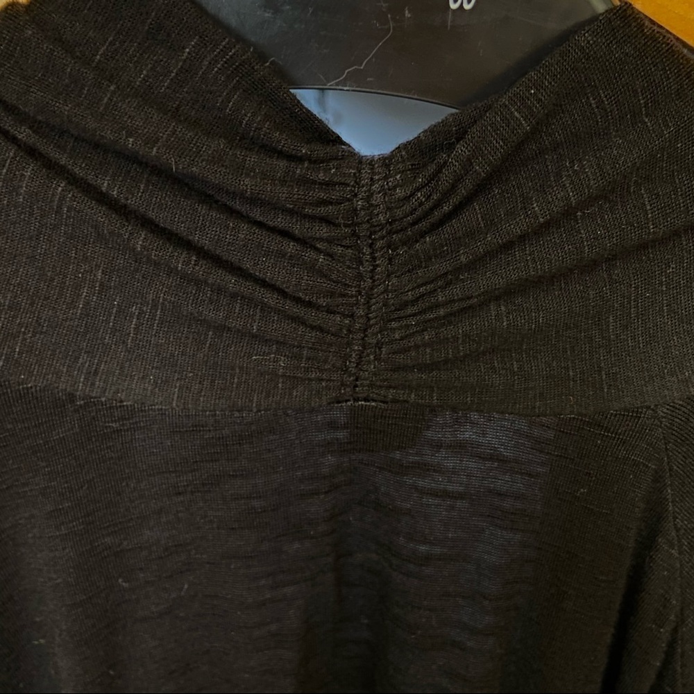 AB Studio Black Lightweight Jacket - Picture 3 of 7